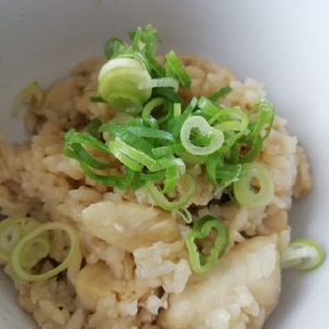 炊き込みご飯らくちん鶏肉そのまま炊飯器レシピ